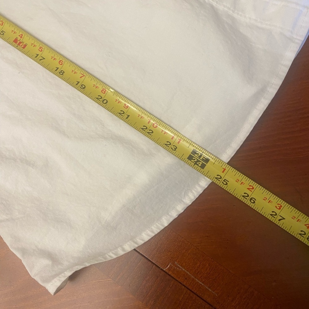 Crate & Barrel Shirt White LP - Picture 7 of 9